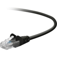 Belkin - Câble de raccordement Cat. 5E - 50 pi Catégorie 5e Câble réseau - Câble de Raccordement - Noir