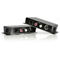 StarTech.com - Console vidéo/ prolongateur - 1 Dispositif d'entrée - 1 Périphérique de sortie - 656,17 pi (200000 mm) Gamme - 2 x Réseasu (RJ-45) - VGA - 640 x 480 - Paire torsadée - Catégorie 5