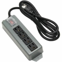 Tripp Lite series Waber 4 Outlets Power Strip - NEMA 5-15P - 4 x NEMA 5-15R - 6 ft (1.83 m) Cord - 15 A Current - 120 V AC Voltage