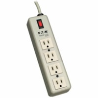 Tripp Lite series - Bloc multiprises Waber - NEMA 5-15P - 4 x NEMA 5-15R - 6 pi (1,83 m) Cordon - 15 A Courant - 120 V CA Voltage