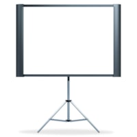 Epson Duet Ultra Portable Projection Screen - 4:3, 16:9 - 39" (990.60 mm) Height x 70" (1778 mm) Width - Widescreen