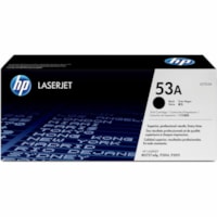 HP 53A (Q7553A) Original Laser Toner Cartridge - Single Pack - Black - 1 Each - 3000 Pages