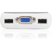 IOGEAR - Boîtier de commutation KVM MiniView GCS632UW6 - 2 Ordinateur(s) - 2048 x 1536 - 2 x USB