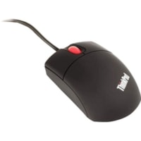 Lenovo - Souris à 3 bouton optique ScrollPoint - Optique - Câble - USB - 800 dpi - Roulettes avec frein - 3 Bouton(s) - Symétrique