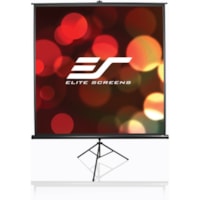 Elite Screens Tripod Portable Projection Screen - 63" x 63" - Matte White - 85" Diagonal