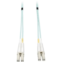 Tripp Lite Fiber Optic Duplex Patch Cable - LC Male - LC Male - 5m - Aqua Blue