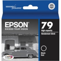 Epson 79 Original Ink Cartridge - Inkjet - Black - 1 Each