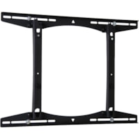 Chief - Fixation murale Fusion PST2000B - Noir - 200 lb (90718,47 g) Capacité de charge - Acier