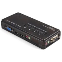 StarTech.com - Boîtier de commutation KVM SV411KUSB - 4 Ordinateur(s) - QXGA - 2048 x 1536 - 4 x USB - 1 x VGA