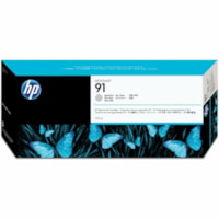 HP 91 (C9466A) Original Ink Cartridge - Single Pack - Inkjet - Light Gray - 1 Each