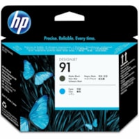 HP 91 (C9460A) Original Printhead - Single Pack - Inkjet - Matte Black, Matte Cyan - 1 Each
