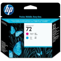 HP 72 (C9383A) Original Inkjet Printhead - Single Pack - Magenta, Cyan - 1 Each - Inkjet - 1 Each