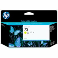 HP 72 (C9373A) Original Inkjet Ink Cartridge - Single Pack - Yellow - 1 Each - 130 mL