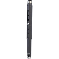 Chief Speed-Connect CMS-012018 Mounting Extension for Projector - Black  - Height Adjustable - 500 lb (226796.19 g) Load Capacity - Aluminum