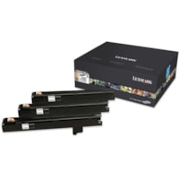 Lexmark - Trousse de photoconducteur C930X73G - Laser Print Technology - 47000 - Cyan, Magenta, Jaune - OEM - 3 / Carton