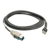 Zebra Straight Power Plus USB Cable - USB - 2.13m