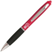 Zebra Pen Z-Grip MAX Gel Retractable Pens - 0.7 mm (0.03") Medium Pen Point - Retractable - Red Ink - Gel-based - Red Barrel - 1 Each