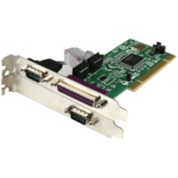 StarTech.com Rack SV431RACK - Format Low-Profile Carte enfichable - PCI - 1 x Nombre de ports parallèles externes - 1 x Nombre de ports série externes - 1