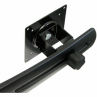 Ergotron - Support mural pour Ecran Plat - Noir - 30 po Support d'écran - 31 lb (14061,36 g) Capacité de charge - 75 x 75, 100 x 100 - Compatibilité VESA - Acier
