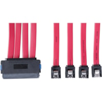 Tripp Lite 4-in-1 SAS Cable - 1m - Red