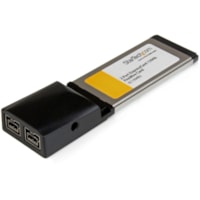 Adaptateur FireWire - ExpressCard - Carte enfichable StarTech.com - ExpressCard - Carte enfichable - 2 Firewire Port(s) - 2 Port(s) Firewire 800 - PC