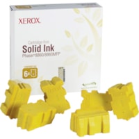 Xerox - Bâtonnet d'encre solide Encre solide - Jaune - 6 / boîte - Encre solide - 6 / Boîte