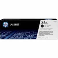 HP 36A (CB436A) Original Standard Yield Laser Toner Cartridge - Single Pack - Black - 1 Each - 2000 Pages