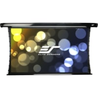 Elite Screens CineTension2 TE100VW2 100" Electric Projection Screen - Front Projection - 4:3 - CineWhite - 60" Height x 80" Width - 1.1 Gain - Wall/Ceiling Mount