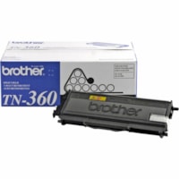 Cartouche toner TN360 D'origine Laser - Noir - 1 chaque Brother - Laser - 1 Unité