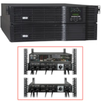 Onduleur en ligne à double conversion SmartOnline SU8000RT4U - 8 kVA/5,60 kW Tripp Lite by Eaton - 4U Tour, Montable en rack - 6 Heure Rechargeable - 5 Minute(s) Veille - 110 V AC, 220 V AC Entrée - 240 V AC Sortie - Port série - USB - 2 x NEMA L6-30R, 2 x NEMA L6-20R, 4 x NEMA 5-