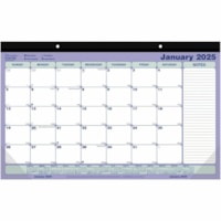 Brownline Monthly Desk/Wall Calendar 17-3/4" x 10-7/8" English - Brownline® Monthly Desk/Wall Calendar 17-3/4" x 10-7/8" English