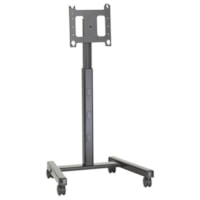 Chief PFC2000B Flat Panel Mobile Stand - Up to 65" (1651 mm) Screen Support - 200 lb (90718.47 g) Load Capacity - Flat Panel Display Type Supported - DepthFloor Stand - Black