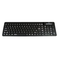 Seal Shield SEAL Flex Medical Grade Washable Keyboard - Cable Connectivity - USB Interface - 107 Key - Membrane Keyswitch