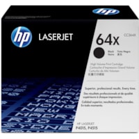 Cartouche toner 64X (CC364X) D'origine Laser - Packet unique - Noir - 1 chaque HP - Laser - 1 Unité