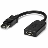 Adaptateur vidéo - 1 emballage StarTech.com - 1 emballage - Noir