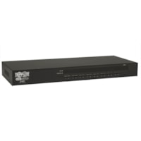 Boîtier de commutation KVM Tripp Lite by Eaton - 16 Ordinateur(s) - VGA, SVGA, QXGA - 2048 x 1536 - 1U - Montable en rack