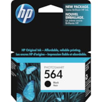 Cartouche jet d'encre 564 D'origine Jet d'encre - Packet unique - Noir - 1 chaque HP - Jet d'encre - 1 Unité