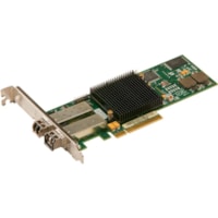 ATTO Adaptateur de Bus Hôte Fibre Channel CTFC-82EN-000 - 2 x LC - PCI Express 2.0 x8 - 8 Gbit/s - 2 x Total de ports de fibre optique - 2 x Por(s) LC - Carte enfichable