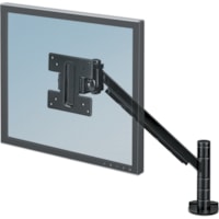 Fellowes Designer Suites(tm) Flat Panel Monitor Arm - 21" Screen Support - 9.07 kg Load Capacity - VESA Mount Compatible - 1 Each