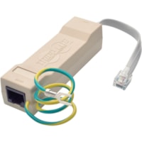 Tripp Lite DTEL2 Network Surge Suppressor - 1 - 120 V AC, 230 V AC Input - 120 V AC, 230 V AC Output