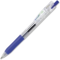 Zebra Pen Sarasa ECO Retractable Gel Pens - Medium Pen Point - Retractable - Blue Ink - Gel-based - 1 Each