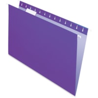 Dossier suspendu 1/5 Onglet coupé format légal Recyclé Pendaflex - 8 1/2 po (215,90 mm) x 14 po (355,60 mm) - Violet - 10% Recyclé - 25 / boîte