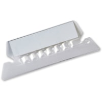 Onglet d'index Pendaflex - hauteur de l'onglet 2 po (50,80 mm) - Tab(s) clair Plastique - 25 / emballage