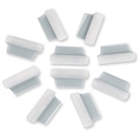 Oxford Self Adhesive Shield Tab - Clear Tab(s) - 10 / Pack