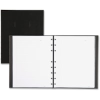 Cahier NotePro Blueline - 192 Pages - Avant Surface quadrillé - format 9 5/8 po (244,48 mm) x 7 5/8 po (193,68 mm) - Paper Blanc - Cartonné - Recyclé - 1 chaque