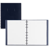 Cahier NotePro Blueline - 192 Pages - Avant Surface quadrillé - format 9 5/8 po (244,48 mm) x 7 5/8 po (193,68 mm) - Paper Blanc - Cartonné - Recyclé - 1 chaque