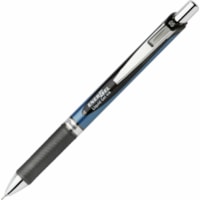 Stylo gel EnerGel RTX EnerGel - 0,5 mm (0,02 po) Fin Pointe Pointe de stylo - Rechargeable - Rétractable - Ink Noir - A base de gel - Barrel Bleu - Acier inoxydable Pointe - 1 chaque