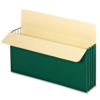 Globe-Weis Legal Recycled File Pocket - 8 1/2" x 14" - 3 1/2" Expansion - Red