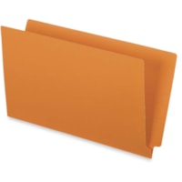 Pendaflex Legal Recycled End Tab File Folder - 9 1/2" (241.30 mm) x 15 1/4" (387.35 mm) - 3/4" (19.05 mm) Expansion - Orange - 10% Recycled - 50 / Box