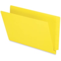 Pendaflex Legal Recycled End Tab File Folder - 9 1/2" (241.30 mm) x 15 1/4" (387.35 mm) - 3/4" (19.05 mm) Expansion - Yellow - 10% Recycled - 50 / Box